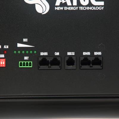 Bateria empilhada de íon de lítio doméstica 48v armazenamento de energia 50ah 48kg