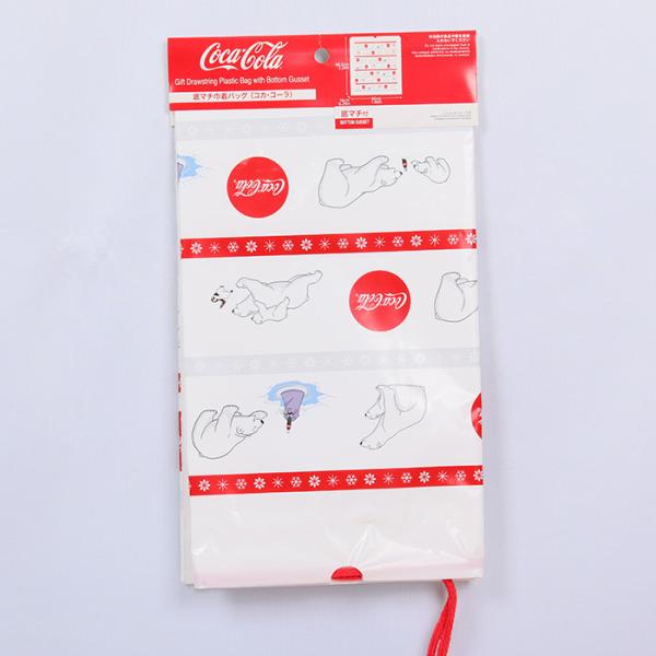 Custom LDPE PE PVA PP Plastic Drawstring Gift Bags 25x35cm Full Color