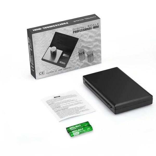 Модный диапазон веса 0.01g 0.1g LCD Цифровые ювелирные изделия Золото Грамм небольшой Вес цифровой карман Весы мини баланс