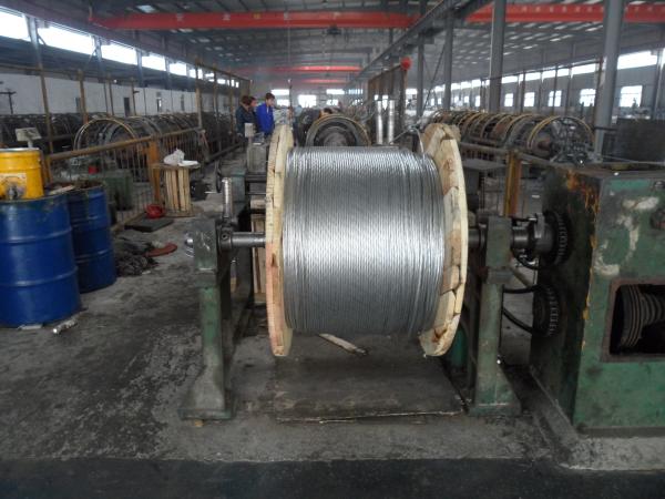 Industrial Use Galvanized Steel Strand / High Strength Steel Cable Wire Rope