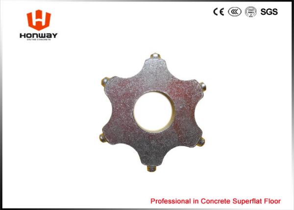 6pcs Tips Scarifier Cutters For Walk Behind Concrete Planer ZINC Plate