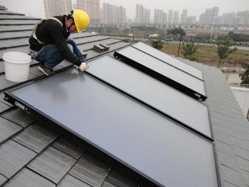 Safety Split Solar Water Heater , Roof Mounted Solar Water Heater 3 Years Warranty