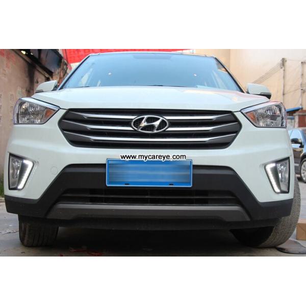 Hyundai ix25 DRL LED Daytime driving Lights exterior light aftermarket