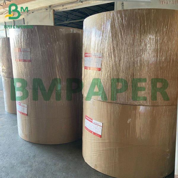 Industrial Grade 50# White Bleached Kraft Paper Wide Jumbo Roll 48'' Craft Paper Grade industriel 50# Papier kraft blanchi blanc large en rouleau jumbo de 48'