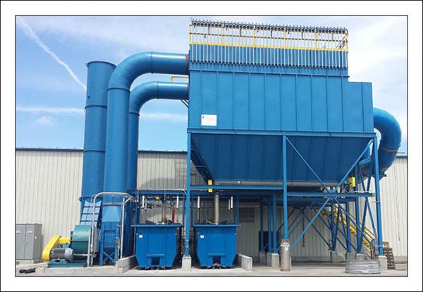 ISO Pulse Jet Bag Industrial 30m2 Dust Collector Bag House