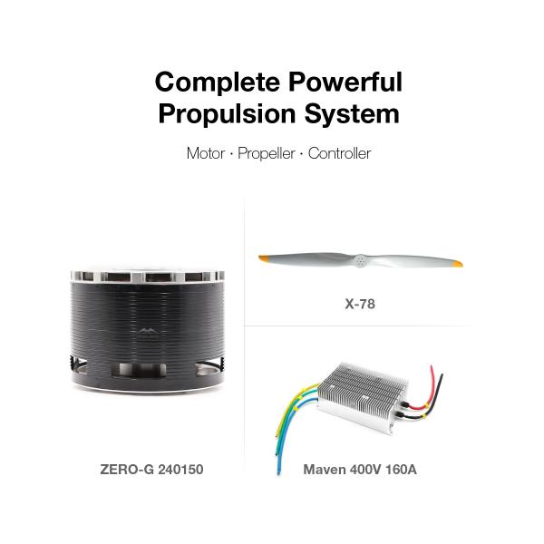 240150 BLDC Heavy Lift Drone Motor 220KG Thrust 15KW