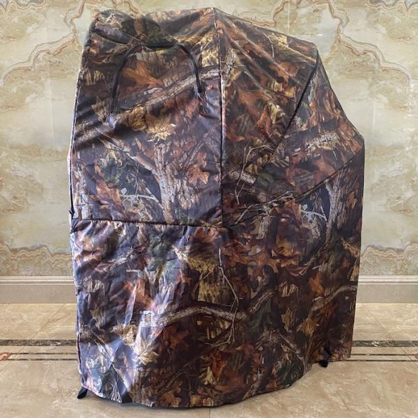 Portable Camouglage 150D PU Coated Polyester Oxford Folding Chair Tents For Camping