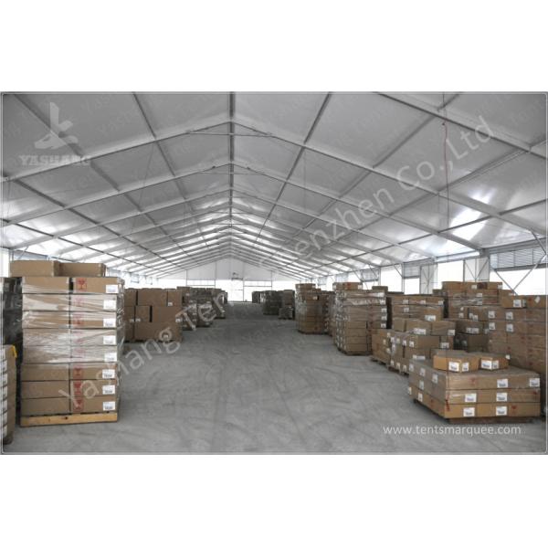 Waterproof Industrial Canopy Tent Fabric Shelter Systems With Transparent Skylight