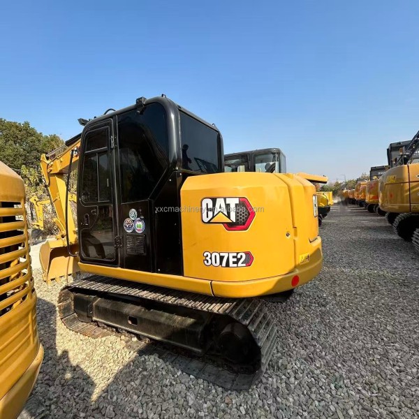 Hot Selling Ready to Ship  307E2 7Ton Crawler Hydraulic Low Hours Good Condition Used Mini Excavator for Sale