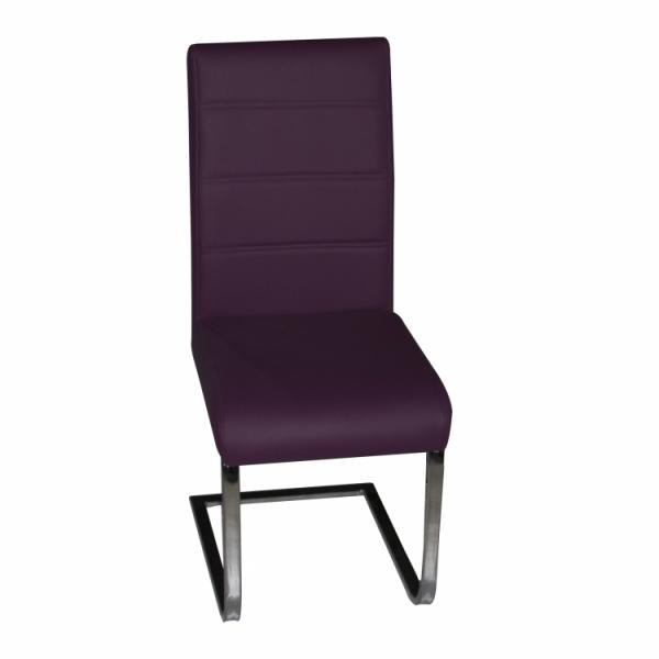 Chrome Finish 41cm 60KGS 0.25m3 Modern Dining Chair