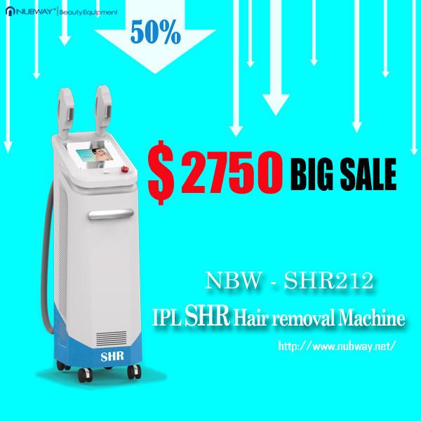 Permanently hair removal !! 3000W SHR ipl hair removal portable