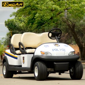 EXCAR Open Roof Electric Security Patrol Car With Trojan Battery