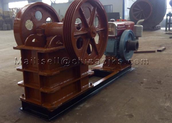ISO9001 Mining Quarry 20TPH 250X400MM Mobile Crushing Station