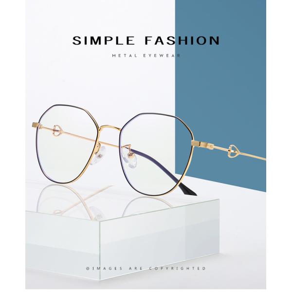 Eyeglasses анти- голубых светлых стекел металла ацетата оптически обрамляют объектив ПК