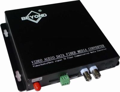2 channels HDTVI video with Audio to Fiber Optic converter,singlemode,FC/ST/SC optional