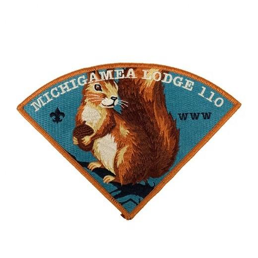 Exclusive Cute Embroidery Patches , Souvenir Sew Chenille Letter Patches