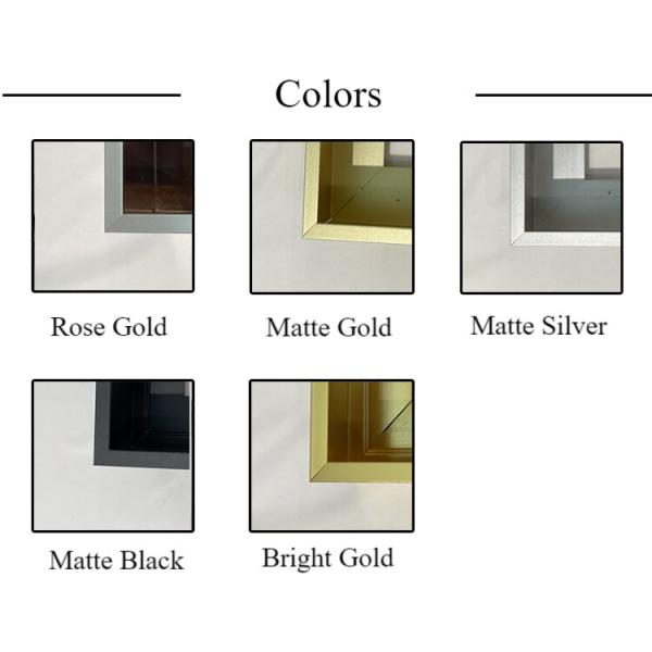 Modern Aluminum Alloy Frame for Painting Picture Frames Luxury Mirror Design