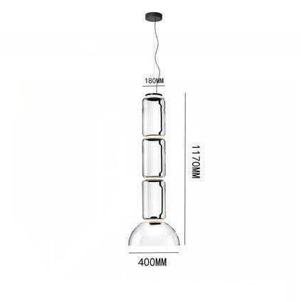 Italy Design Heavy Glass Pendant Light Nordic Modern Hanging Led Pendant Lamp Fixture(WH-GP-35)