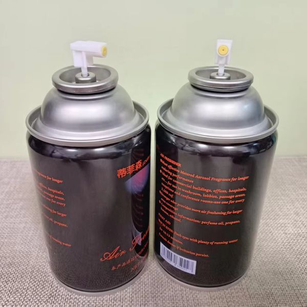 Tinplate Aerosol Perfume Can 500ml Industrial Chemical Use Automatic Spray