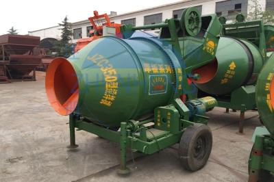 Nenhum poder elétrico do motor do consumo de baixa energia 5.5kw da máquina do misturador concreto do deslizamento JZC350
