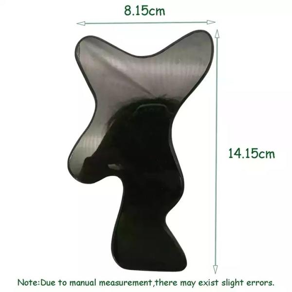 Customized Large Size Gua Sha Massage Tool Natural Stone Guasha Board for Body Skincare Massage SPA Acupuncture Therapy