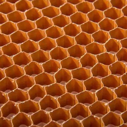 Industrial Aramid Honeycomb Core Excellent Environmental Resistance Flame Retardancy