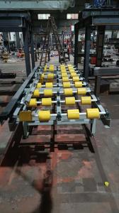 Stable Speed Adjustable Automated Conveyor Rack Conveyor Belt Storage Rack For