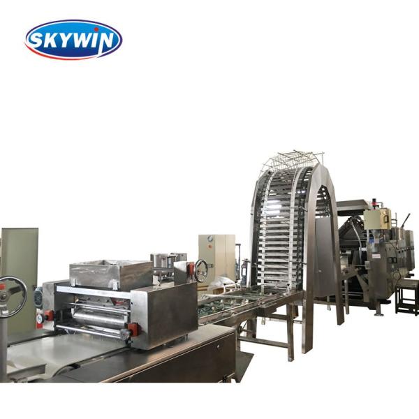 ISO 75Plates Wafer Cutting Machine / Automatic Waffle Making Machine