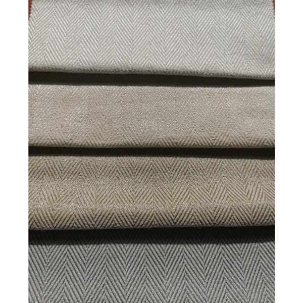 Jiaxing Factory  Velvet Sofa Fabric Metallic Jacquard Fabric Upholstery Fabric Herringbone Velvet