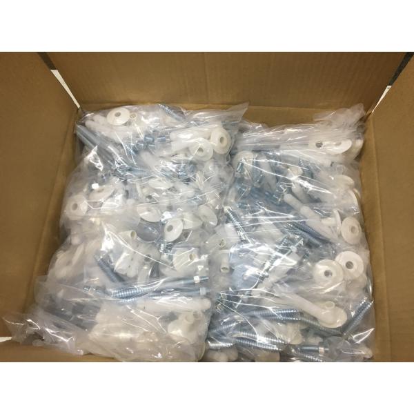 Universal Silver Toilet Seat Fixing Screws Kit For Wash Basin Accessories