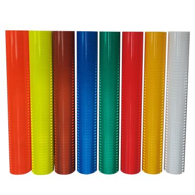 EGP / Diamond Grade High Visibility Micro-Prismatic Reflective Film / Sheeting For Customized Traffic Safety Markings Sign