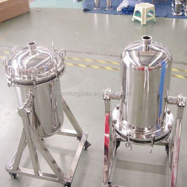 Titanium Chemical Filter for Electroplating Process Large Flow and High Precision Stainless Steel Titanium Rod Filter