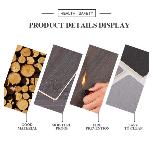 Soundproof Acoustic Fabric Bamboo Fiber Wall Panel ECO Friendly