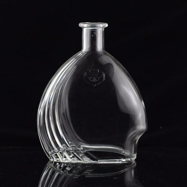 Промышленная 700 мл стеклянная бутылка для питьевой промышленности в форме пальца