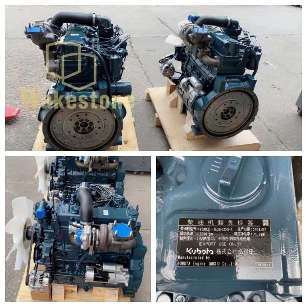 V3800 Engine Assembly, Brand New Diesel Engine Assembly, Suitable For Kubota