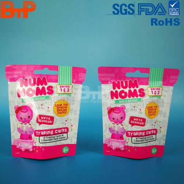 BTP  Customization Dinosaur Toy Packaging Bag Customized Printing Toys Plastic Packaging Bag Mylar Bags for Other Packaging