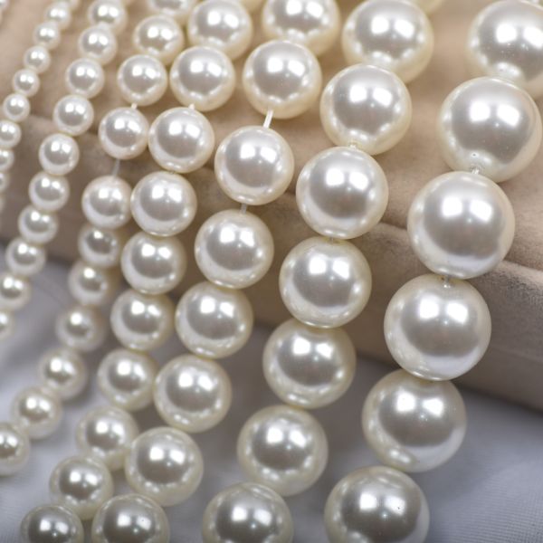 Factory Wholesale High Quality High Brightness Full Hole Glass Beads Loose Beads Necklace Bracelet Diy Accessories Making