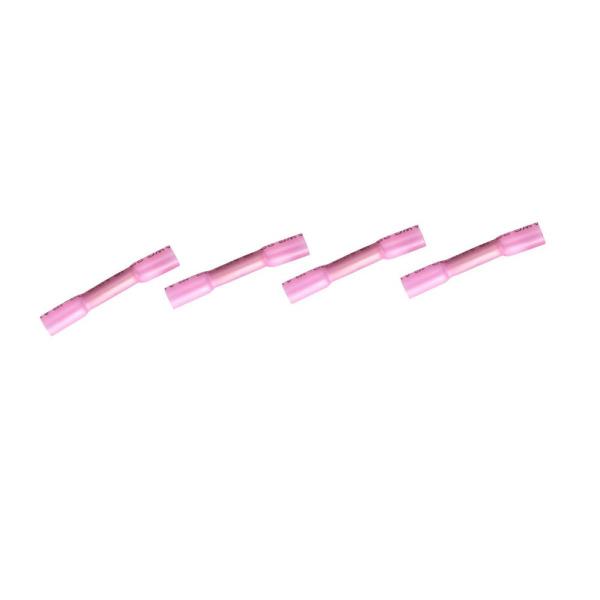 Green Heat Shrink Wire Butt Connectors , Crimp Connector Kit 100 Red 60 Blue 40 Yellow