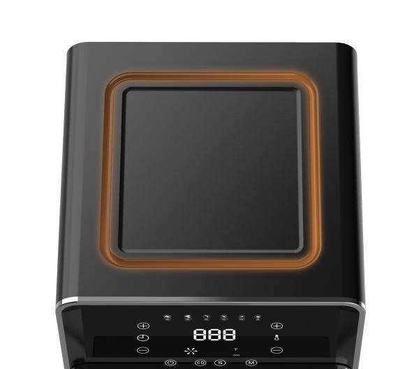 Large Capacity Hot Air Fryer Oven 2000W Easy Use With Big Digital Screen