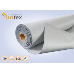 Heat Insulating Fire Protective Fiberglass Cloth, 460g/m² PU Coated