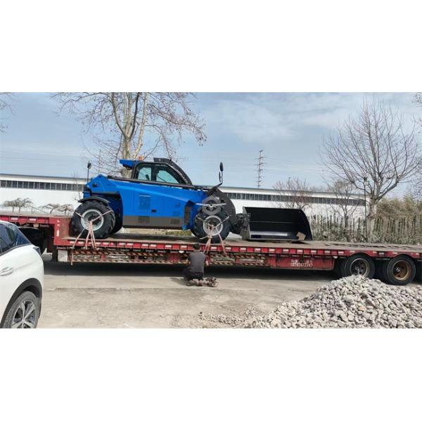 4x4 Telehandler Forklift T3007 With Snow Blade Euro 5 Engine For Europe