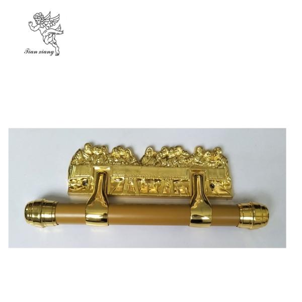 Matière plastique africaine de l'ABS pp de style de Pale Gold Coffin Swing Handle