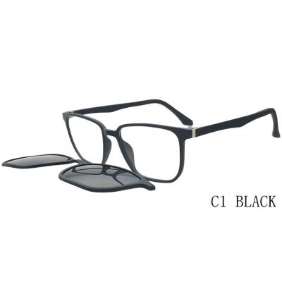 Ultem UV400 Sun Glasses Magnetic Optical TR90 Eyewear Frame Square