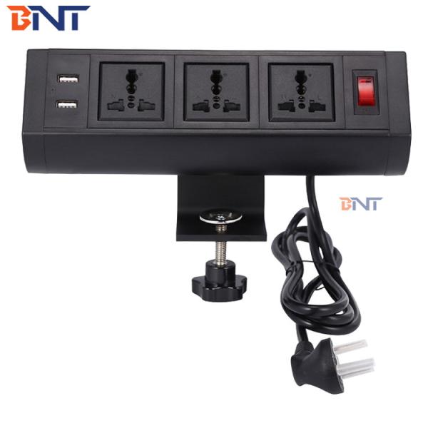 Aluminum alloy fixed on table clamp socket for office table