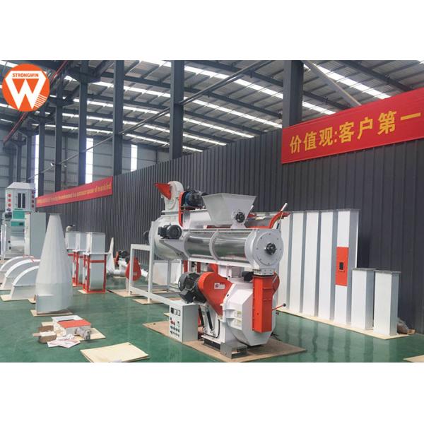 Завод питания лепешки птицы лошади овец скотин с молотковой дробилкой функции мотора Сименс Multi