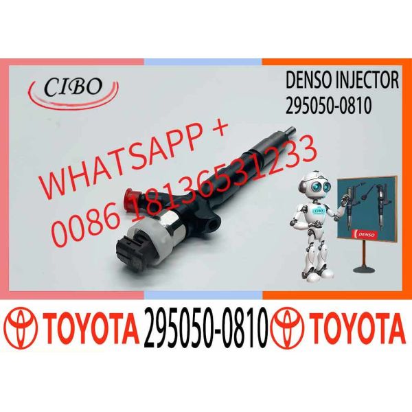 High Quality Diesel Engine System Injector 295050-0810 China Made Common Rail Injector 295050-0810 260100-6020 23670-0L110