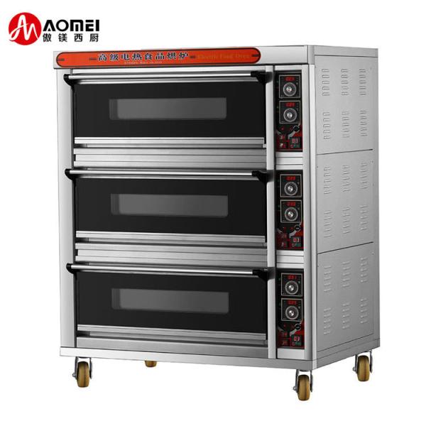 Forno de Pão e Bolo Profissional Fácil de Operação 9 bandejas Capacidade Vantagem