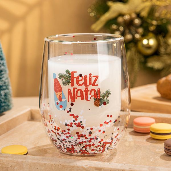 OEM Design Double Wall Glass Mug Glass Coffee Cups For Cafes Restaurants And Homes