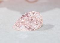 Forma de pêra CVD sintético Diamante rosa cultivado em laboratório 1.9ct-2.3ct Com certificado IGI