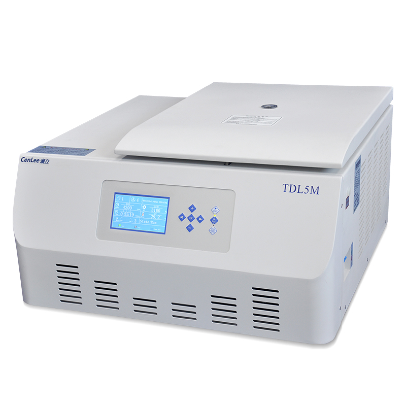 TDL5M Refrigerated Centrifuge 6000rpm 4x250ml Swing Rotor Continues Benchtop Low Speed Centrifuge Machine Laboratory Centrifuge